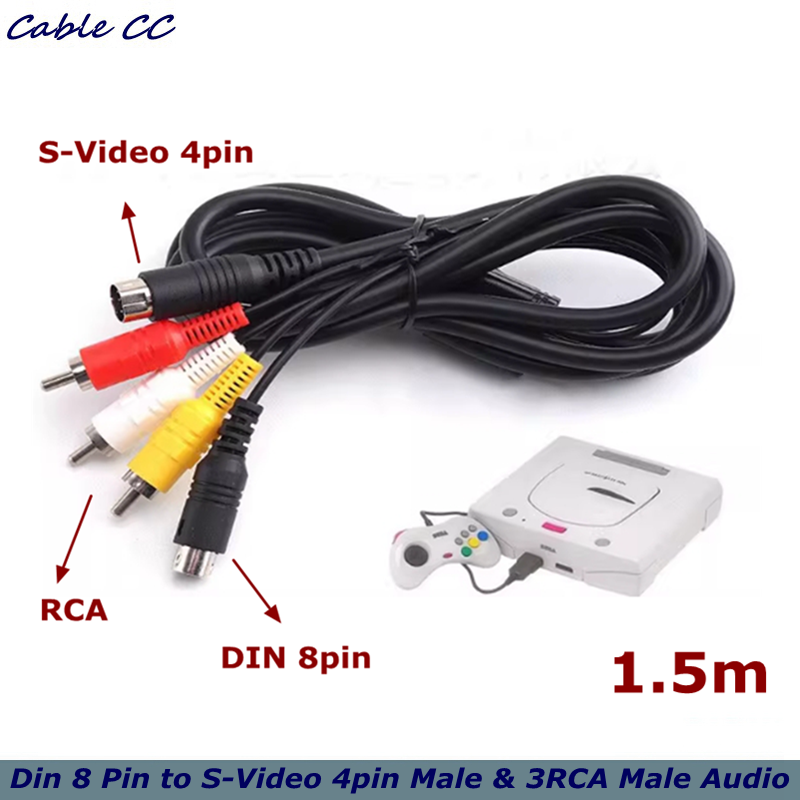 Musical Instrument Videos - Câble adaptateur audio DIN 8 broches