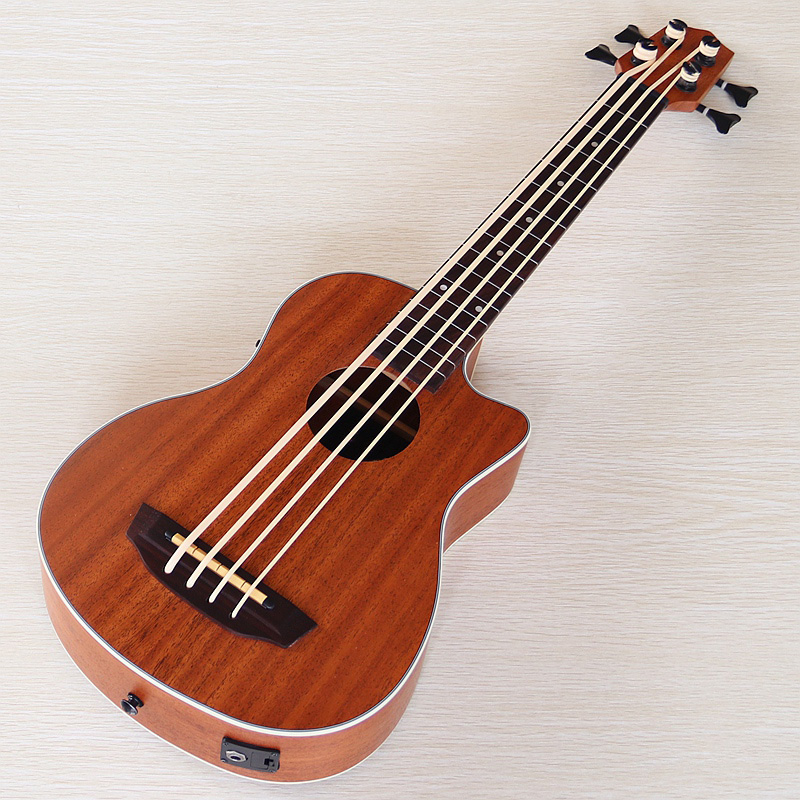 Bass Guitar Fretless - Ukulele Basse Électrique Sans Frettes et