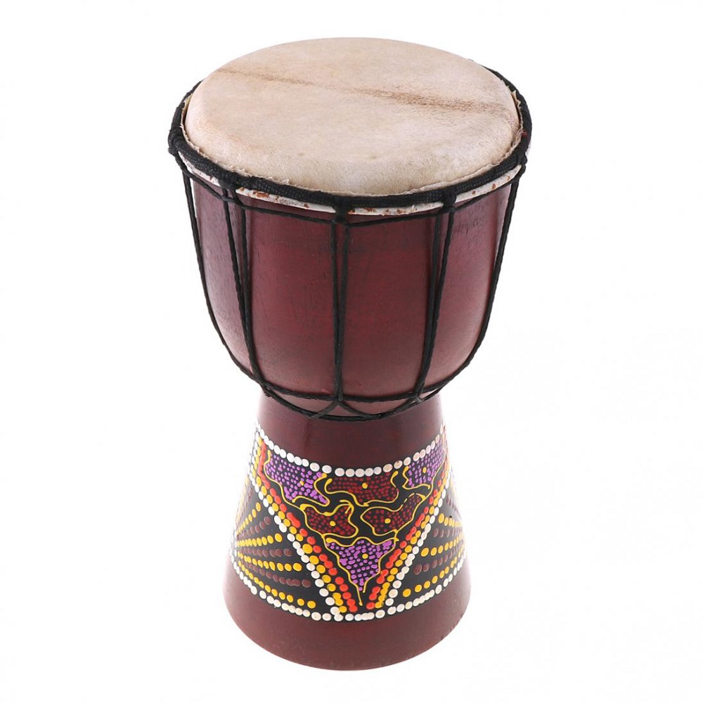 Musical Instrument Djembe - Tambour Djembe Africain de 6 Pouces