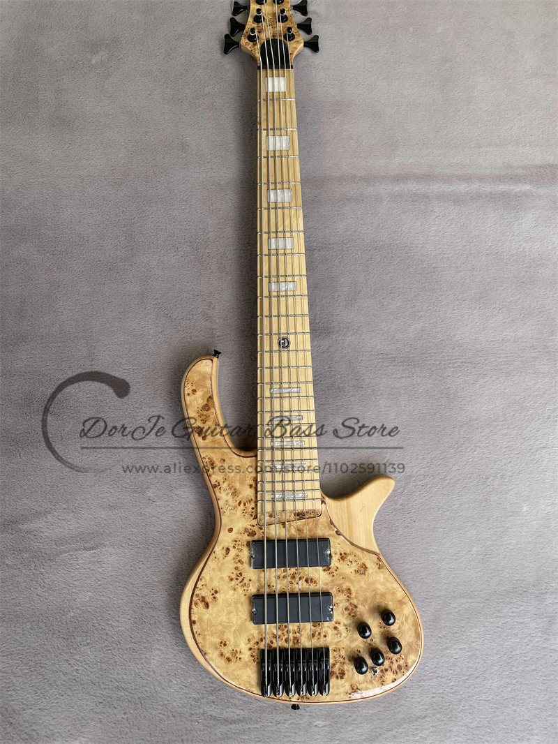 Bass Guitar Fretless - Guitare Basse 6 Cordes DeOl Bass