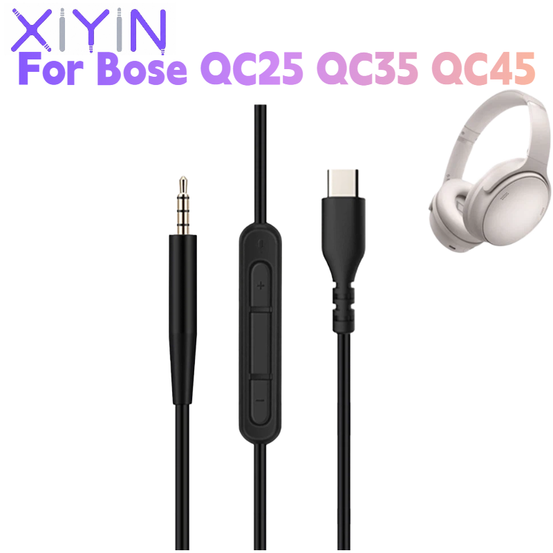 Bose Headphone Qc45 - Câble audio de remplacement de 1,4