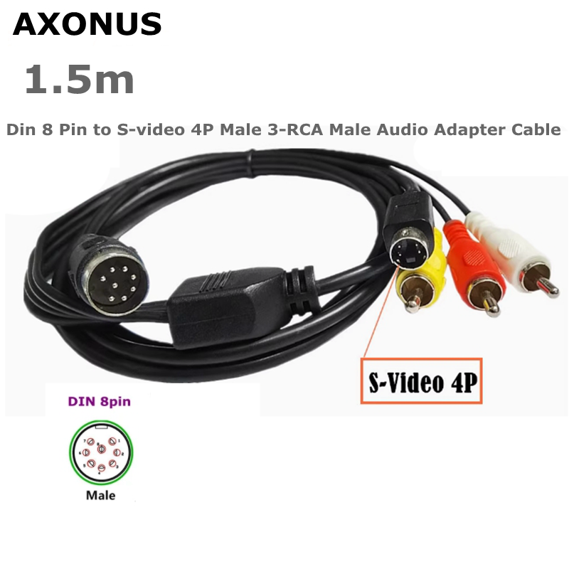 Musical Instrument Videos - Câble adaptateur audio Din 8 broches