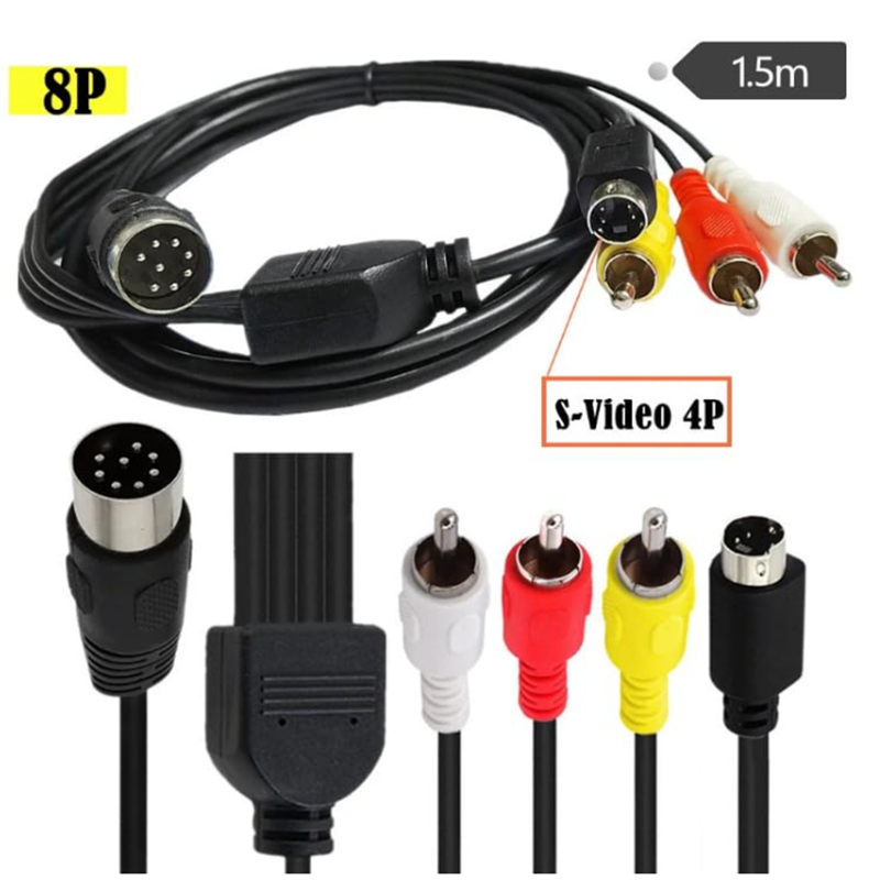 Câble adaptateur audio DIN 8 b - Musical Instrument Videos avis et prix