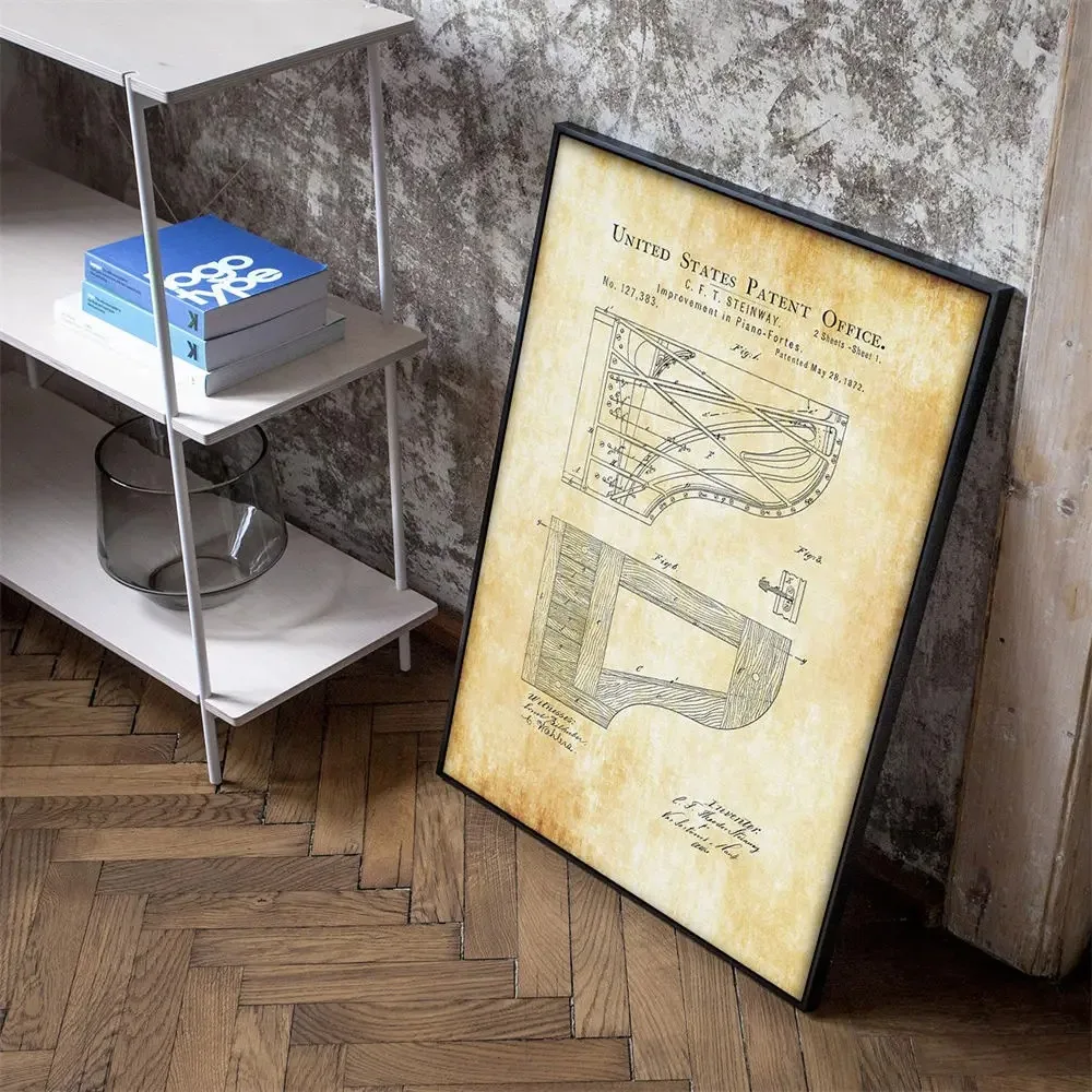 Affiches Murales Vintage Nordi - Musical Instrument Videos avis et prix