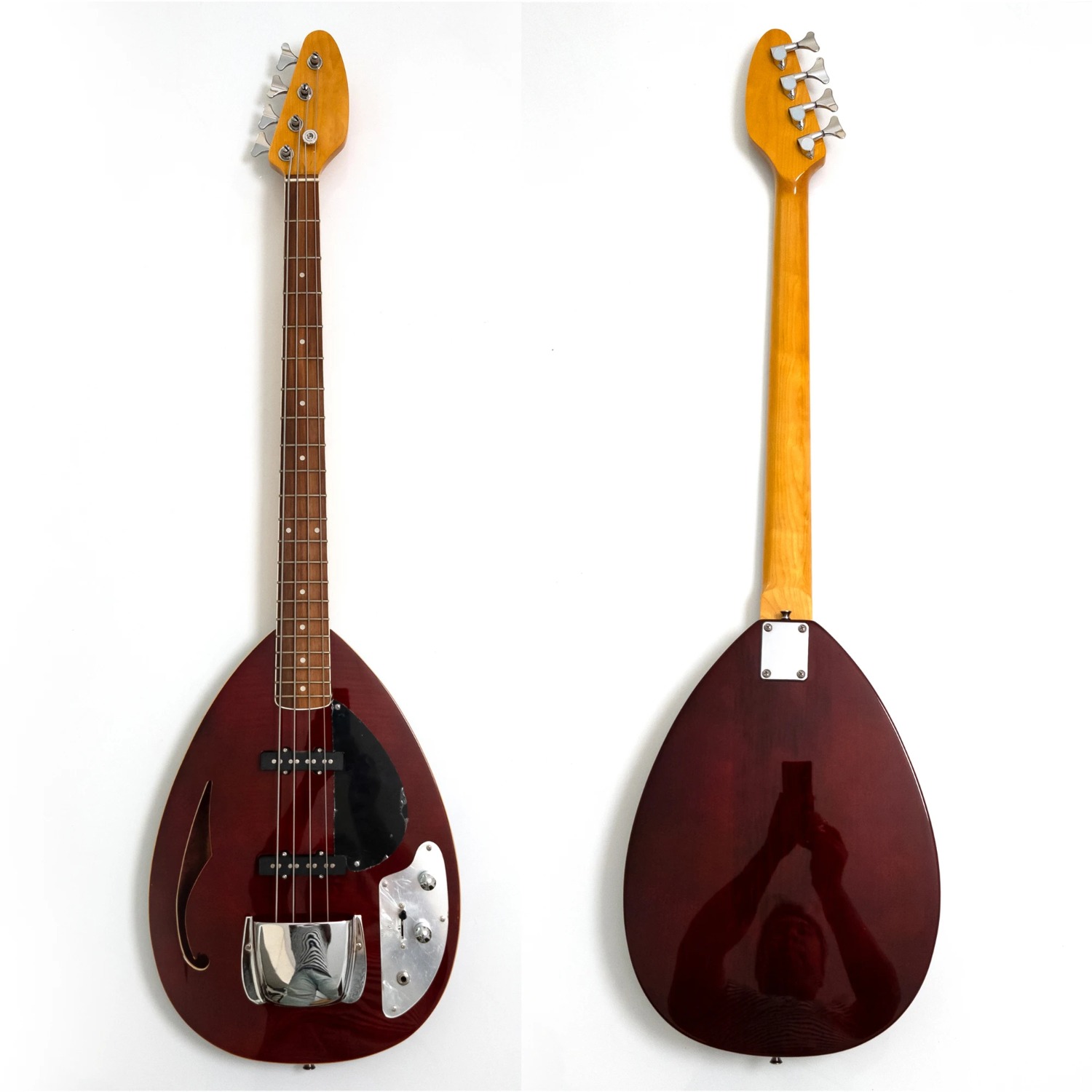 Guitare basse électrique à cor - Bass Guitar Fretless avis et prix