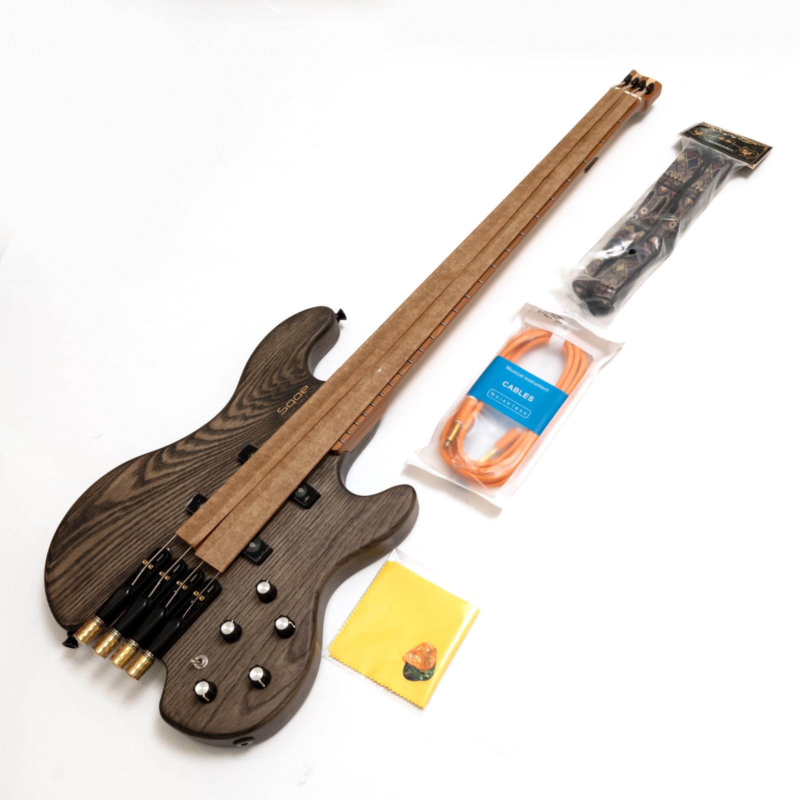 Guitare basse électrique 4 cor - Bass Guitar Fretless avis et prix