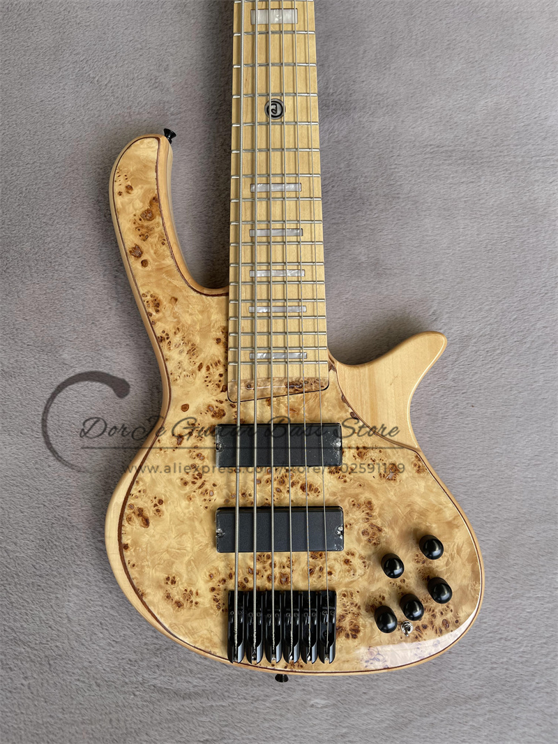 Guitare Basse 6 Cordes DeOl Ba - Bass Guitar Fretless avis et prix