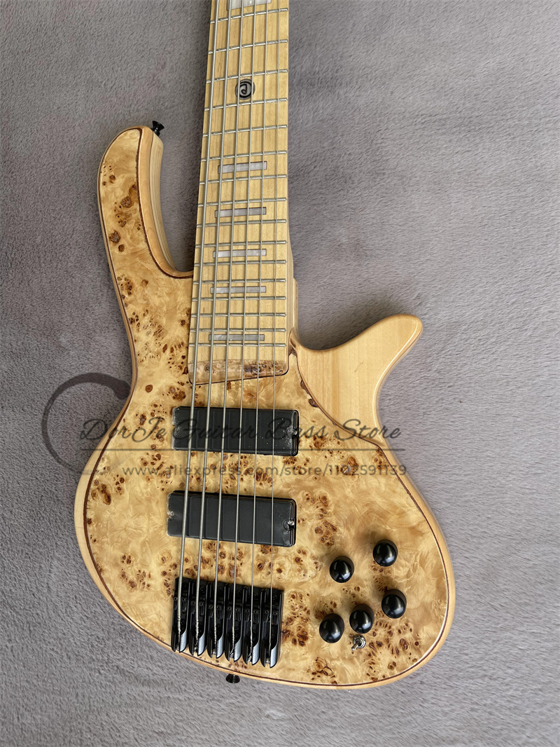Guitare Basse 6 Cordes DeOl Ba - Bass Guitar Fretless avis et prix