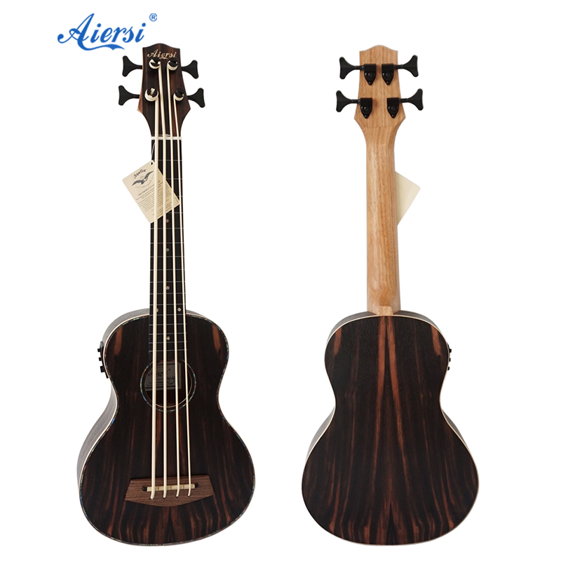 Aiersi-Ukulele de basse électr - Bass Guitar Fretless avis et prix