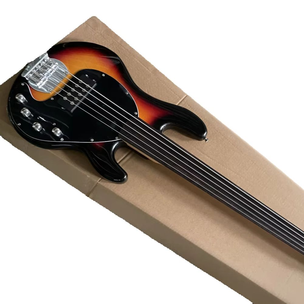 Guitare basse Sunset à 5 corde - Bass Guitar Fretless avis et prix